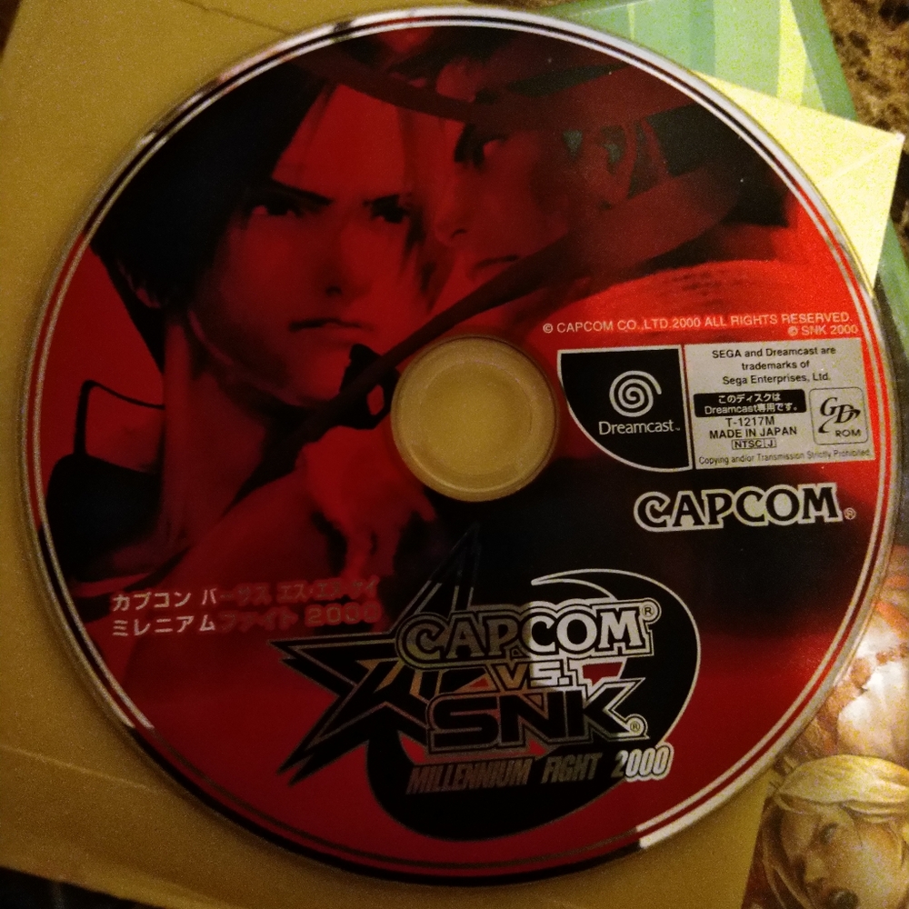 CAPCOM VS SNK IMPORT (Dreamcast)